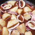 chirochan☆'s cooksnap of when they made 里芋とイカの味噌煮.