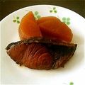 kuroshia's cooksnap of when they made お弁当のおかずに、ブリ大根。.
