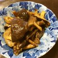 もーちゃんMama's cooksnap of when they made 椎茸の辛子和え.