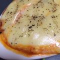 にぬふぁ's cooksnap of when they made ダイエットや夜食に！簡単☆豆腐のグラタン.