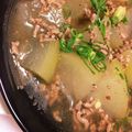 めぐみるく0722's cooksnap of when they made 冬瓜と豚肉の出汁煮.