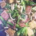 ゆきネー's cooksnap of when they made 簡単！ 厚揚げと小松菜炒め.