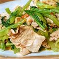のぶクロ's cooksnap of when they made 小松菜の豚キムチ♪.