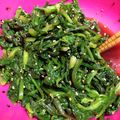 ムギンコ's cooksnap of when they made 春菊のおひたし.