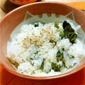deepsnow★'s cooksnap of when they made ☆エコかな？大根の葉炊き込みご飯☆.