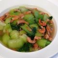 kk-maru's cooksnap of when they made チンゲン菜と干しえびの簡単炒め煮.