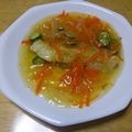 書セラピスト流香's cooksnap of when they made タラのムニエル★トロトロ野菜あんかけ.