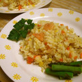 さるちゃんばなな's cooksnap of when they made 簡単！本格えびピラフ.