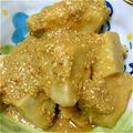 けんちゃんひーちゃん's cooksnap of when they made 里芋のごまみそ煮.
