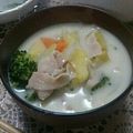 syrup127g's cooksnap of when they made さつまいもとブロッコリー入りシチュー.