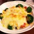 LuvPiNK's cooksnap of when they made 簡単☆ごろごろチーズ焼き♪♪.