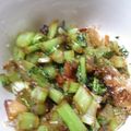 クックPP58LR☆'s cooksnap of when they made 大根の葉の胡麻油炒め.