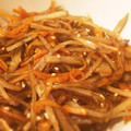 はなきたく's cooksnap of when they made 我が家のきんぴらゴボウ＊定番の味です.