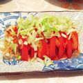 みぃちゃん922's cooksnap of when they made 簡単！夏のおつまみトマトキムチ.