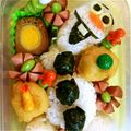 hinatikiママ's cooksnap of when they made 園児キャラ弁【オラフ】.