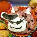 あきんこ１９'s cooksnap of when they made 妖怪ウォッチ☆ワルニャン☆キャラ弁☆.