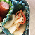 ゆまいけん's cooksnap of when they made カブとカニカマの醤油マヨ炒め.