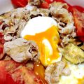 ぴぉたん's cooksnap of when they made レンジ蒸しなすの豚しゃぶサラダ.