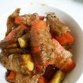 うきこっこ's cooksnap of when they made サツマイモ×人参×豚肉の甘辛焼き♪.