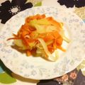 cheesedog's cooksnap of when they made 大根と人参で簡単イタリアン.