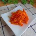 まろんかふぇ's cooksnap of when they made お弁当に♪人参のゴマ塩きんぴら☆.