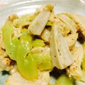 KKram's cooksnap of when they made 居酒屋風♪ナンコツとセロリの塩レモン炒め.
