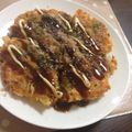 cyncyn's cooksnap of when they made 豚玉 お好み焼き.