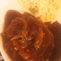 ＊カンカン＊'s cooksnap of when they made 濃厚！簡単きのこたっぷり煮込みハンバーグ.