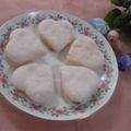 miyuki12's cooksnap of when they made 卵白消費に✿苺味のマシュマロちゃん.