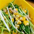 fcIRM_mi's cooksnap of when they made 簡単♡おいしい♡水菜とツナのサラダ.