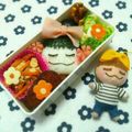 70cafe's cooksnap of when they made ♥梨花ちゃん弁当♥.