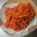 yokokase's cooksnap of when they made 混ぜるだけ簡単干し大根キムチ.