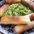 春ひなた's cooksnap of when they made ◎大葉とエリンギ香る簡単春巻き～◎.
