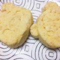 ellatnu's cooksnap of when they made レンジで✿麩入りおから蒸しケーキ.