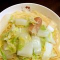 *あちゅな*'s cooksnap of when they made クリームスープスパゲティ.