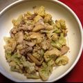 ku816's cooksnap of when they made カリフラワーシメジ豚肉のにんにくマヨ炒め.