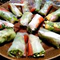 sekikaze's cooksnap of when they made 簡単、ご馳走生春巻き.