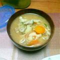 yui_neko's cooksnap of when they made 具だくさん♪玉ねぎのあまい豚汁.