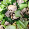 まろちゃん♥︎ぽぽ's cooksnap of when they made 鶏とチンゲン菜のカシューナッツ炒め.