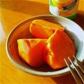 しじみごはん's cooksnap of when they made 柿が甘酸っぱいフルーツに♪柿レモン.