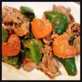 のんたん6194's cooksnap of when they made 【お弁当】簡単！豚肉とピーマンのみそ炒め.