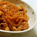 あろーず's cooksnap of when they made 豚肉 玉ねぎ ピーマンの ケチャマヨ炒め.