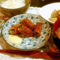 西＊絵子's cooksnap of when they made 生姜焼きのお肉で♪野菜とんかつ.
