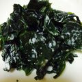 kkll0000's cooksnap of when they made つ～んと♪わかめのわさマヨ和え.