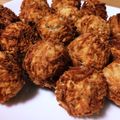 チロルちょこっ's cooksnap of when they made えびとレンコン＊いがぐり揚げ.
