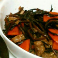 ☆ごま人間☆'s cooksnap of when they made 定番＊ひじきの煮物♪.