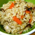 ＳたＳたママ's cooksnap of when they made 節約☆簡単☆油揚げ入り炊き込みご飯.