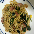 hiwanori's cooksnap of when they made 和風★ほうれん草とﾍﾞｰｺﾝのﾊﾟｽﾀ.