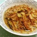 ayaomasa's cooksnap of when they made コクうま〜❤揚げそうめんの汁そば.