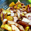 もりもりもりけ's cooksnap of when they made さつまいもと豚肉の炒め煮.